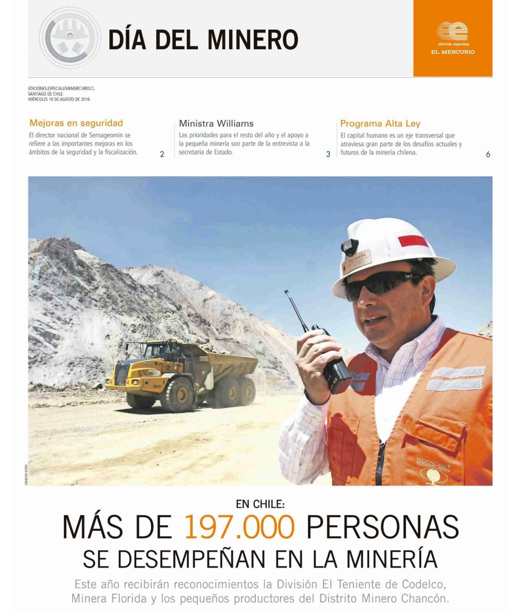 Más De 197.000 Personas Se Desempeñan En La Minería - SONAMI ...